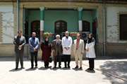 بازدید رئیس دفتر ارتباط با دانش‌آموختگان دانشگاه علوم پزشکی تهران و هیئت همراه از مجتمع بیمارستانی امیراعلم